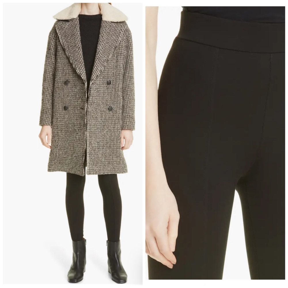 Rag & Bone Brigetta Seamed Pull On Stretch Leggings - Picture 2 of 8